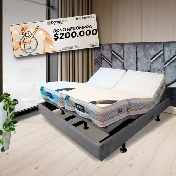 Cama Eléctrica Inteligente D-Premium  + BONO RECOMPRA $200.000